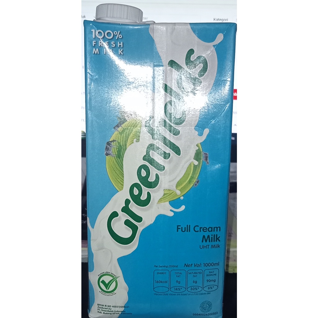 

Greenfields full cream milk