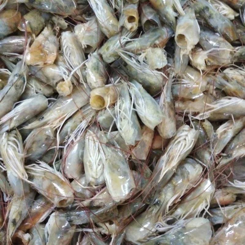 

kepala dan kulit udang buat kuah kaldu/seafood fresh