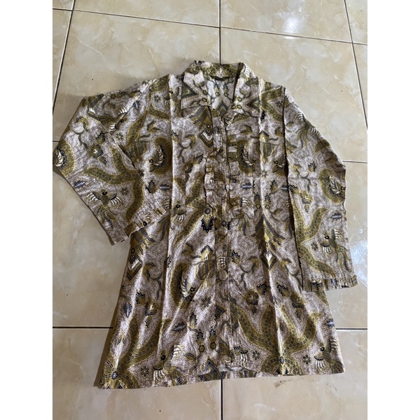 atas batik wanita preloved