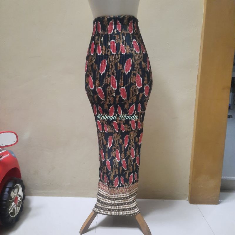 Rok Plisket Batik / Sewek / Rok Prisket Akad / Rok Pengantin / Rok Wisuda / Rok Pager Ayu