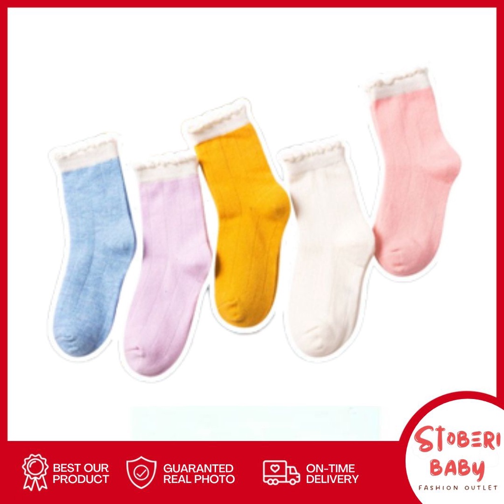 stoberi baby - SUPER SEOUL GIRL KAOS KAKI BAYI &amp; ANAK/ KAOS KAKI IMPORT/ MOTIF PANJANG ANTI NYAMUK 0-2 TAHUN