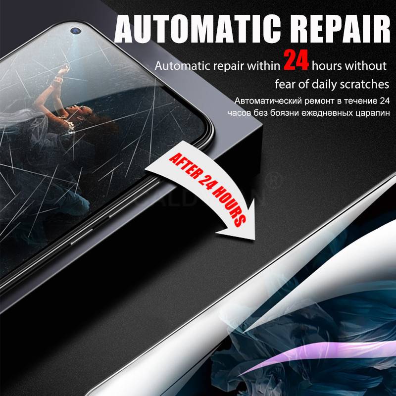 Full Cover Protective Hydrogel Film For Huawei Honor 8X 9X 10 20 Lite 10i 20S Pro P smart 2019 Nova 5T Screen Protector No Glass