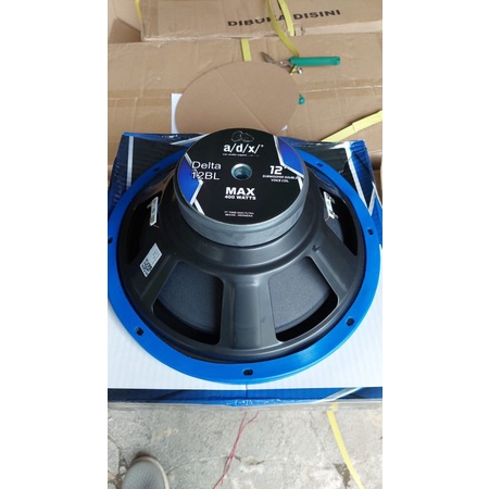 subwoofer adx delta 12" dobel coil
