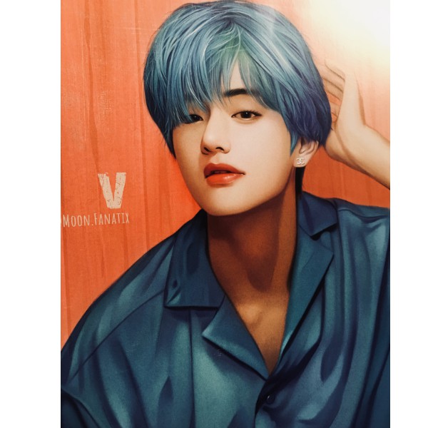 BTS V BWL Fanart Poster + Tube by Fanartist High Quality