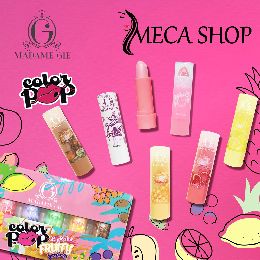 Madame Gie Color Pop Lip Balm