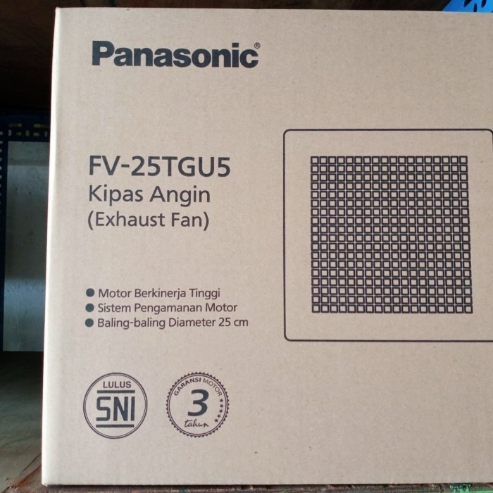PANASONIC 25 TGU 25TGU Ceiling Exhaust Fan 10 inch Plafon Kipas / Hexos Fan Plafon Panasonic