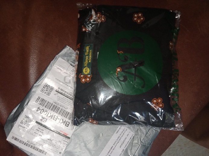 Setelan Sarung Celana Koko Batik Sarcelko Sarkem  Parang Putih Premium Ori Batik Solo By Aljaya