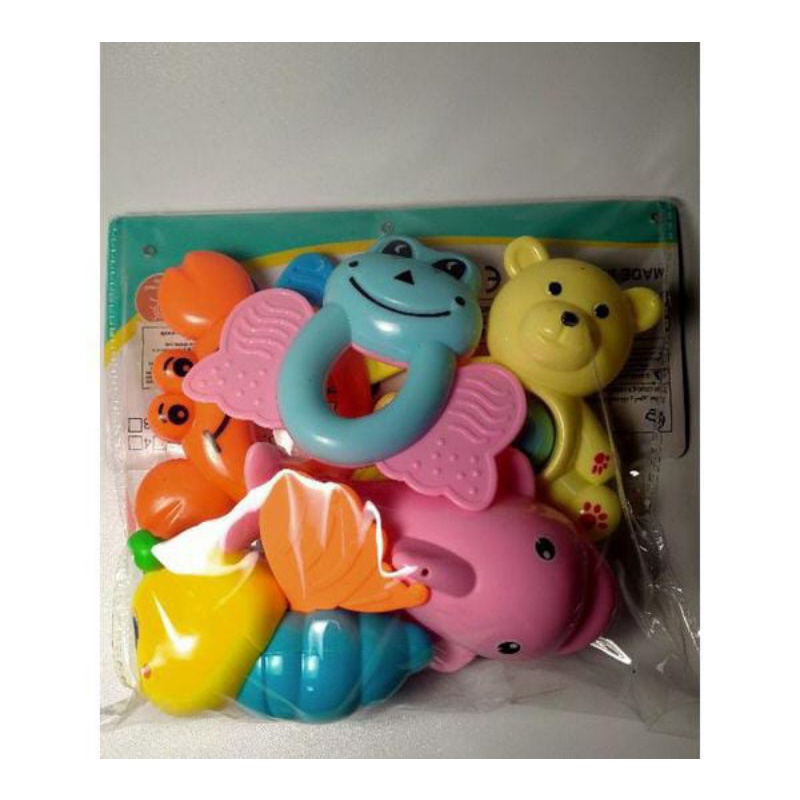 RATTLE DYNAMIC BABY 5PCS 355-7 (BRT095)