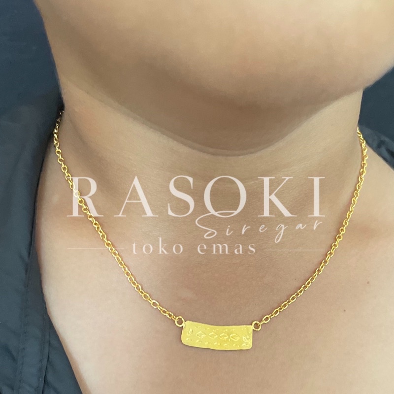 kalung emas anak/bayi emas toba emas 24 99,99% 5gram