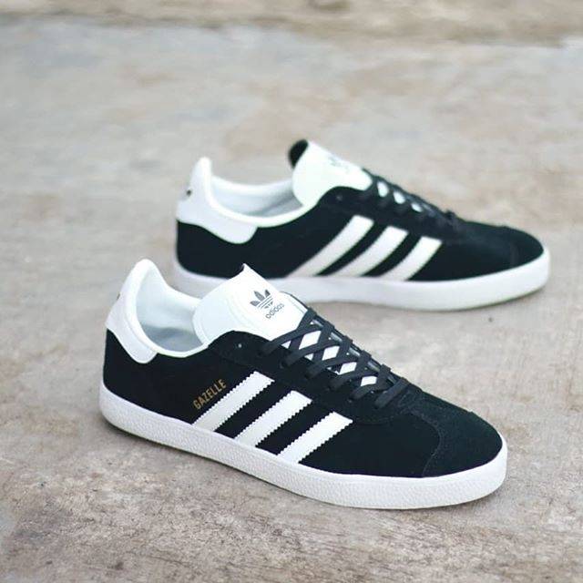 ADIDAS GAZELLE BLACK WHITE ORIGINAL