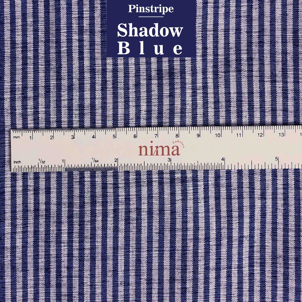 1/2 meter Kain Katun Jepang Salur Premium (lebar 150cm)
