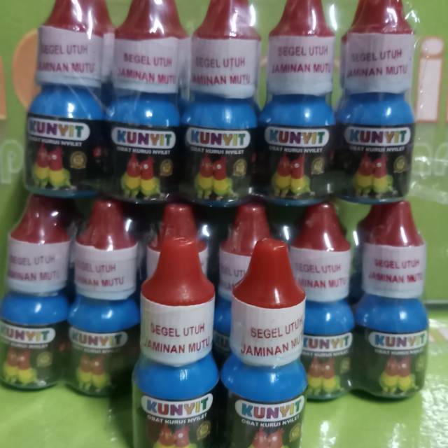 KUNYIT obat herbal kurus nyilet ayam burung merpati lovebird muray kenari