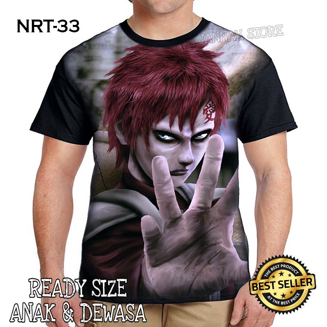 Kaos Gaara Sand Assassin Anime Naruto