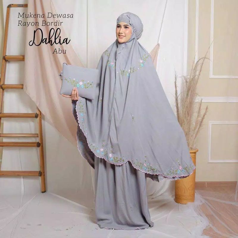 Mukena Dewasa Dahlia Jumbo Murah