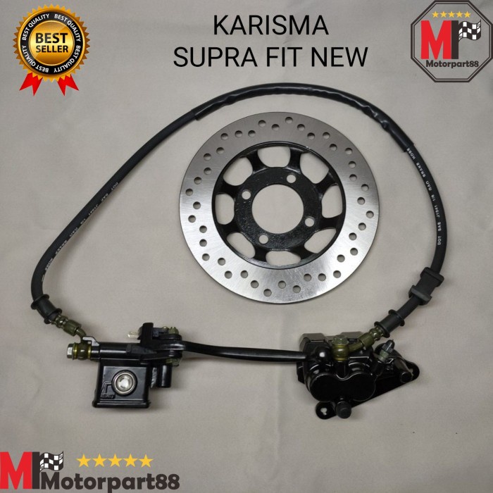 REM CAKRAM DEPAN ASSY KOMPLIT MASTER REM SET KARISMA SUPRA FIT NEW KNZ