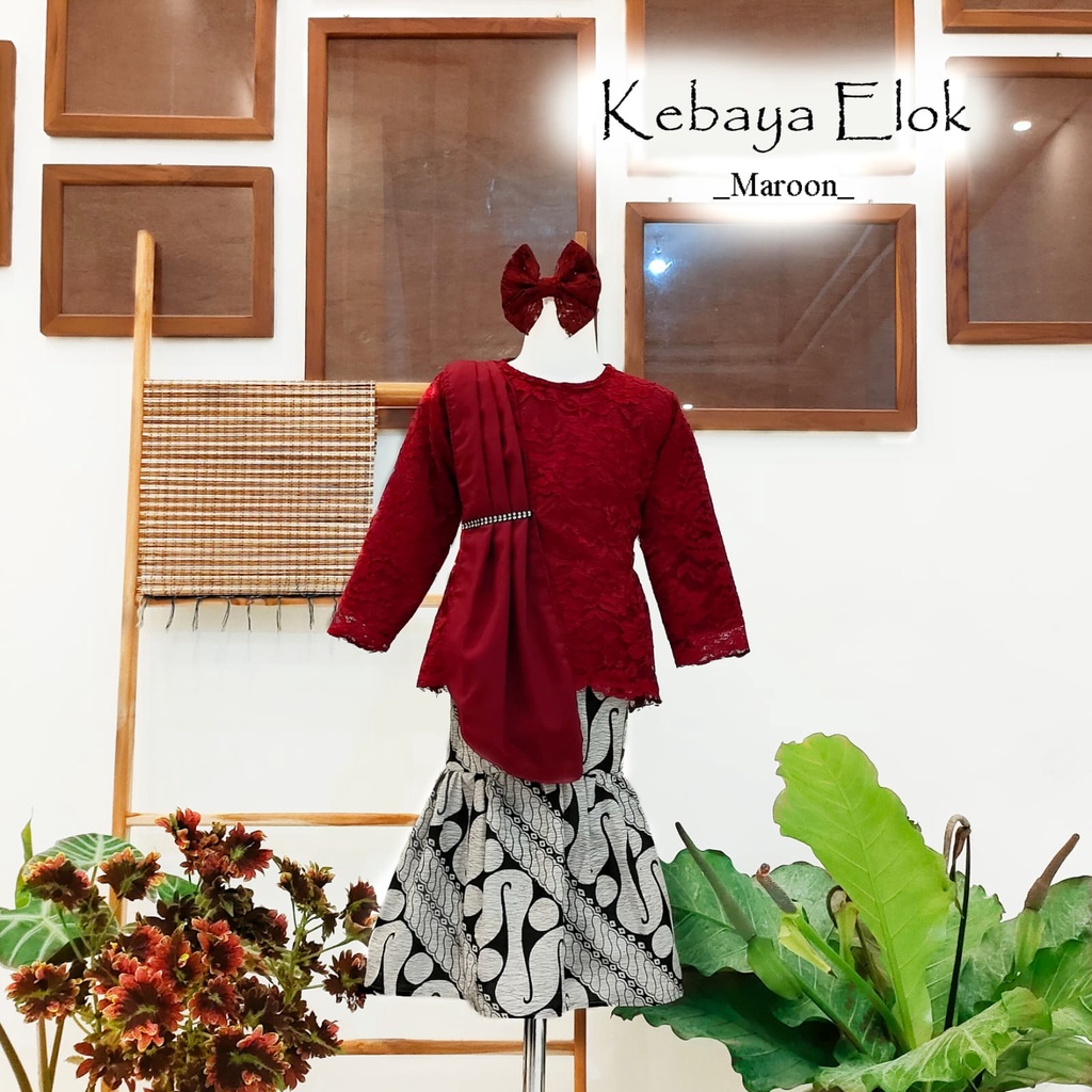 KEBAYA ELOK/KEBAYA ANAK DAN DEWASA/KEBAYA MODERN