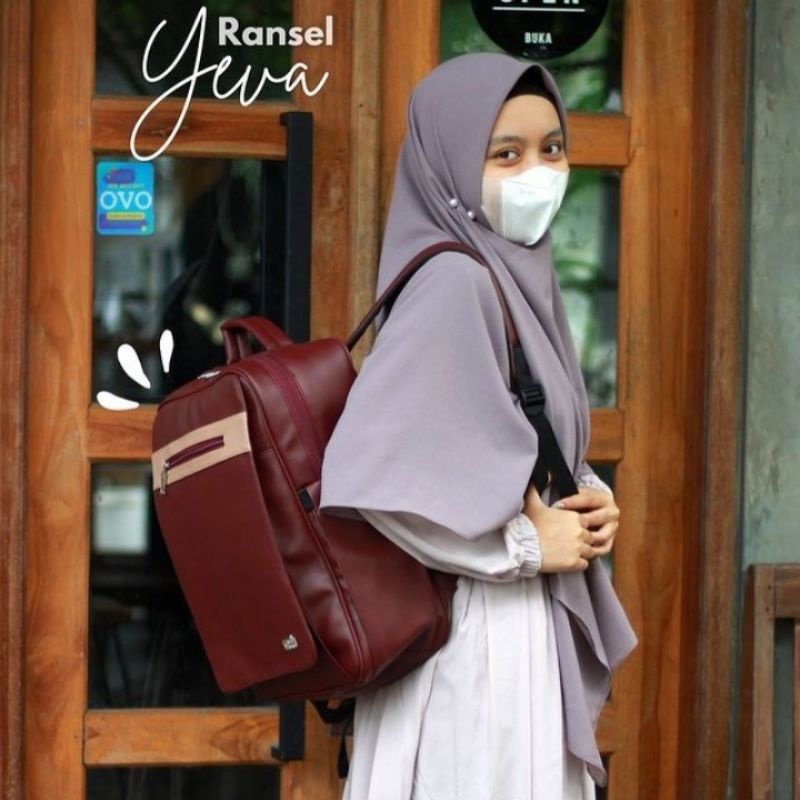 Tas Ransel YEVA Rumah Warna