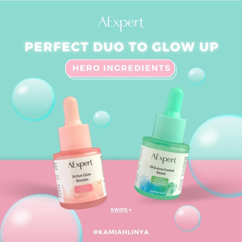 AEXPERT SERUM GLOW ACNE SERUM BY ASHANTY DAN DR EKLES