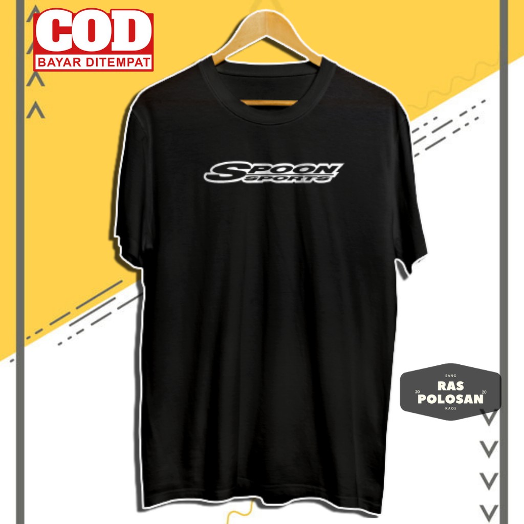 KAOS OTOMOTIF KAOS RACING KAOS DISTRO  PRIA BAJU DISTRO MURAH BAJU DISTRO PRIA SPOON SPORT