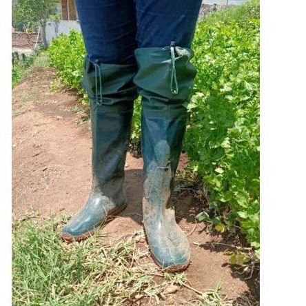 SEPATU BOTS KARET PANJANG LENTUR ANTI AIR SEPATU SAWAH SEPATU BOOT KARET BOOTS KARET