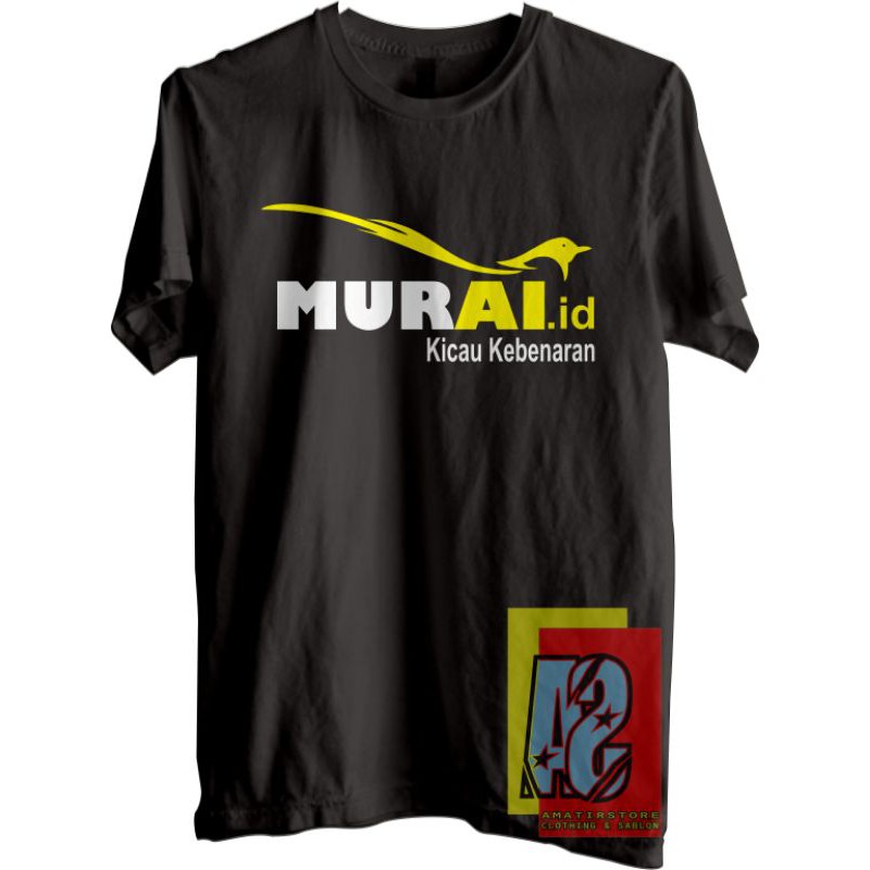 KAOS MURAI BATU KAOS MURAI KAOS KICAU MANIA KAOS BURUNG Kaos murai batu kicau mania kaos burung