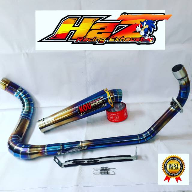 Knalpot Kou Kidal cobra Vixion Sonic satria fu vixion GSX150 CB 150  CBR150