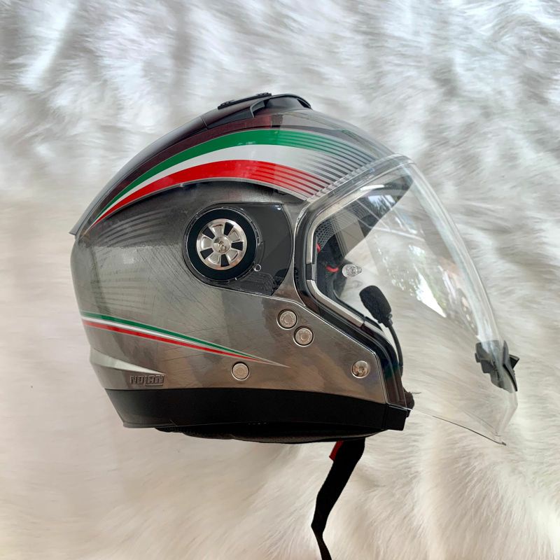 helm nolan n44. preloved sepaket dengan sena 30k intercom