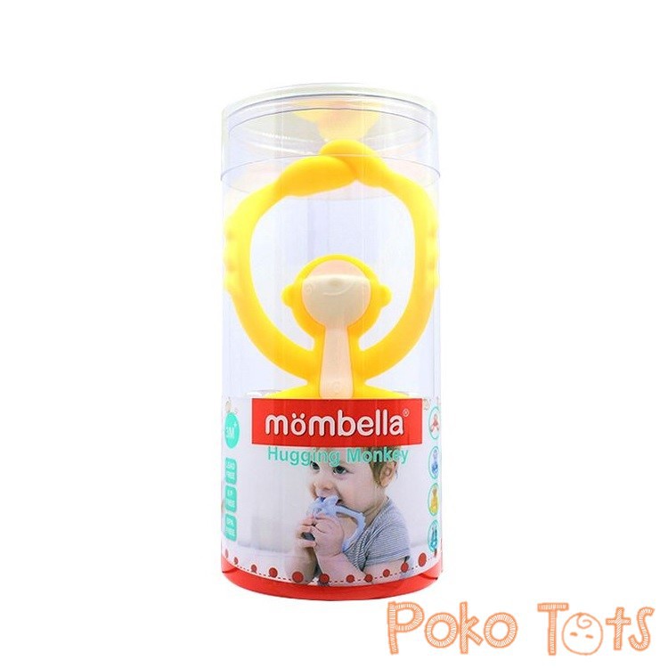 Mombella Hugging Monkey Teether Gigitan Bayi Mainan Gigi