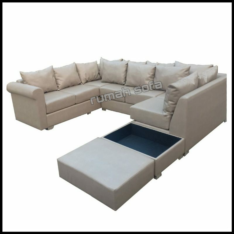 sofa ronaldo leater u jumbo