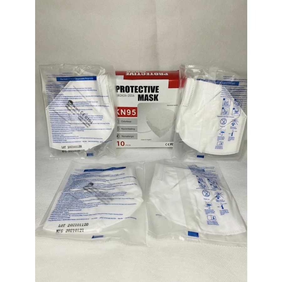 MASKER DEWASA KN95 FICHE HIJAB / HEADLOOP PREMIUM MASK - 1 BOX 20 PCS