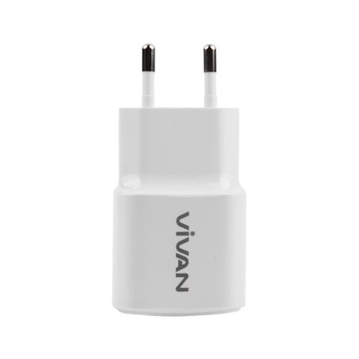 A_   Adaptor Vivan Power Oval Fast Charging 2.0A (Sudah Termasuk Kabel Microusb)