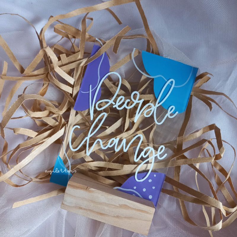 

ACRYLIC LETTERING COLOR 4R 15x10cm KADO ULANGTAHUN/WISUDA/WEDDING