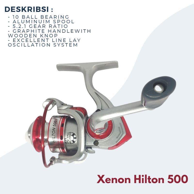 Reel Xenon Hilton 500 800 - 10 Ball Bearing