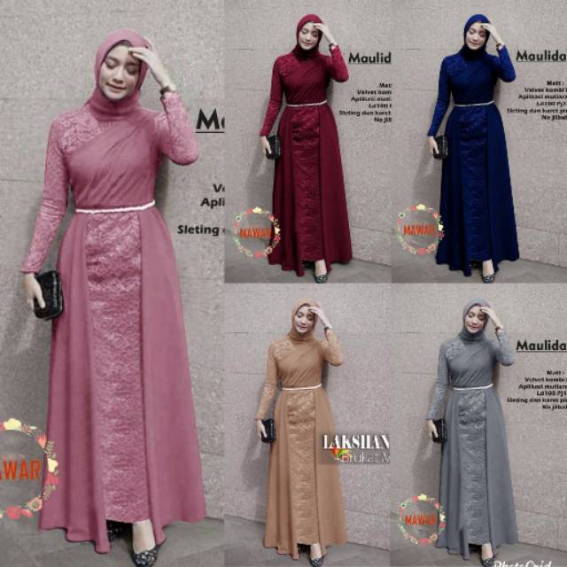 MAULIDA MAXI - LAKSHANA BRUKAT MAXY best seller