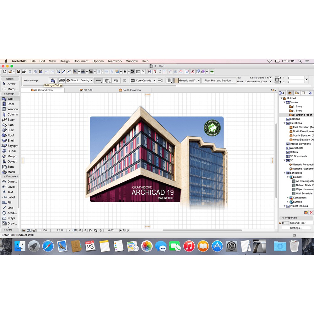 [FULL VERSION] Graphisoft ArchiCAD 19 Mac Software - GARANSI AKTIVASI