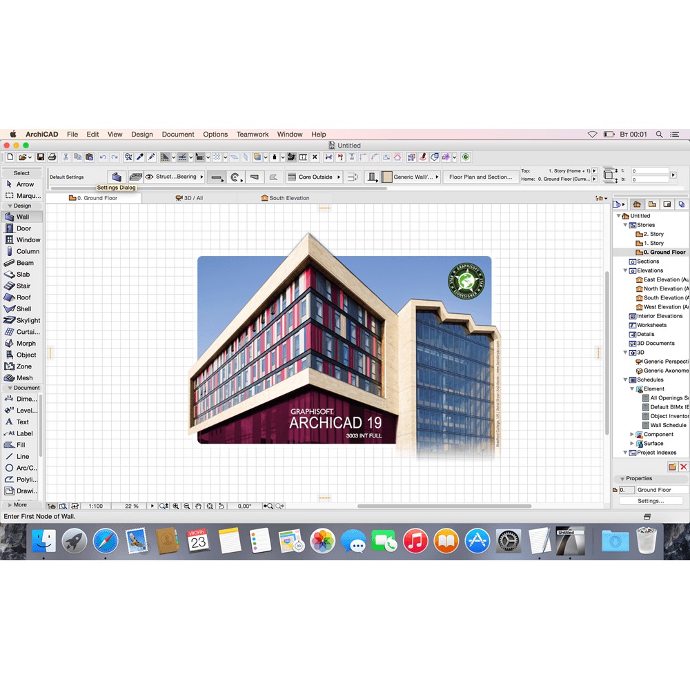 [FULL VERSION] Graphisoft ArchiCAD 19 Mac Software - GARANSI AKTIVASI