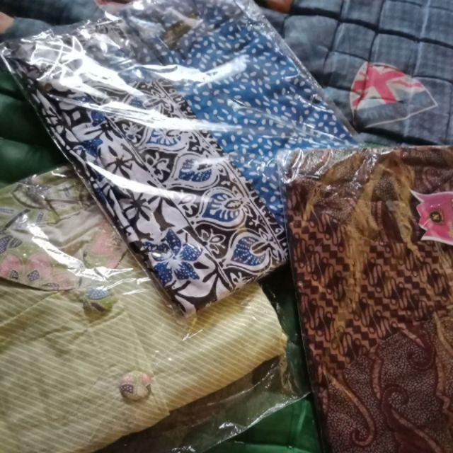 Sora Blouse Batik Cewek Blus Batik Wanita Seragam Batik Kerja Batik Solo Batik Modern Batik Pastel