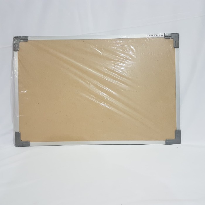 

Softboard Cork Pin Board / Papan Mading Gantung Keiko 40 x 60 cm