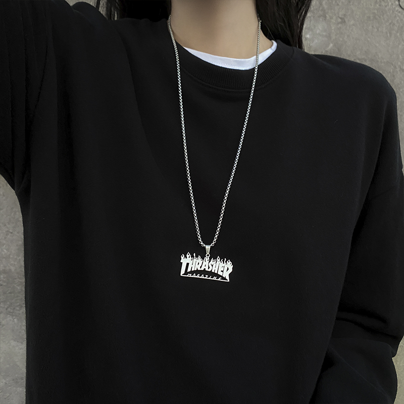 Kalung Desain Api Gaya Hip Hop