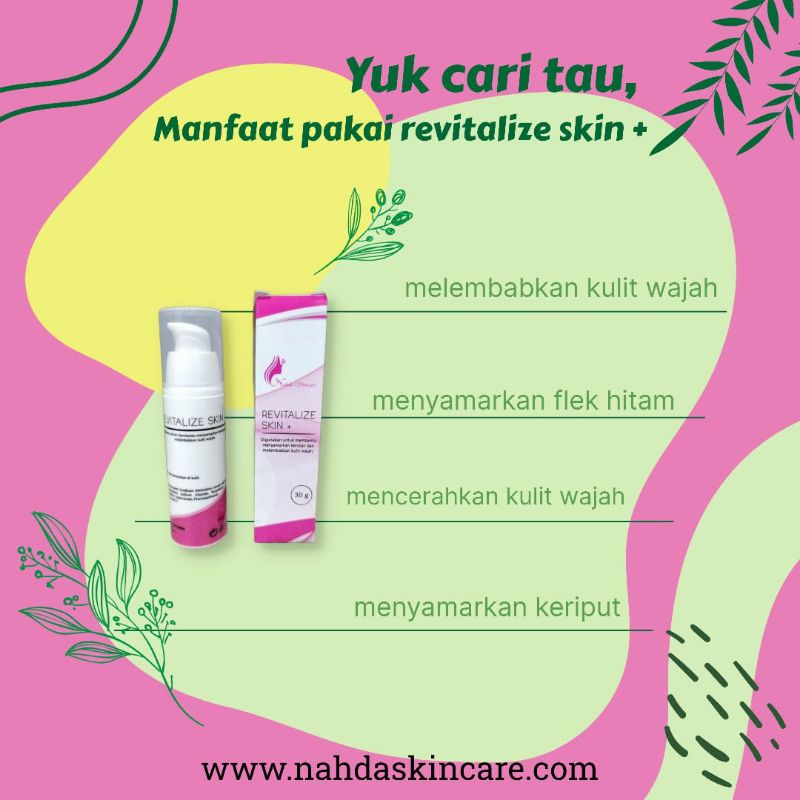 revitalize Nahda skincare/serum nahda skincare