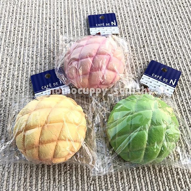 Jual melon pan bread Squishy by Cafe De N (Squishy Roti Melon Jepang
