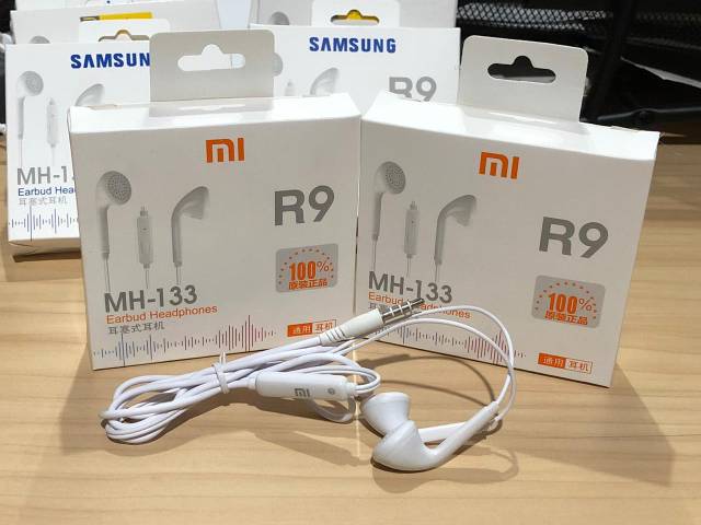 headset MH 133 + PACKING / handsfree / earphone samsung , oppo , xiaomi , vivo