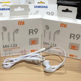 headset MH 133 + PACKING / handsfree / earphone samsung