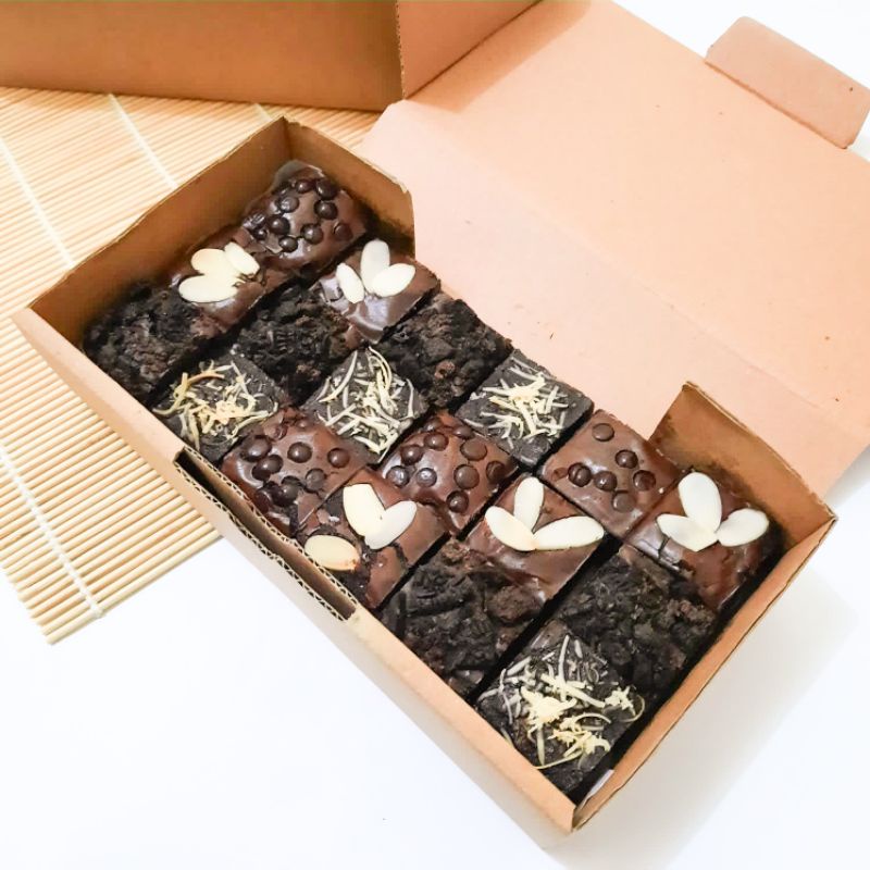 

Fudgy Brownies Panggang