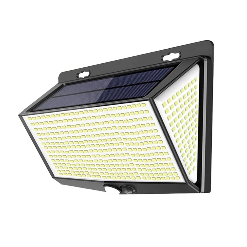 1 Pc Lampu 468 LED Tenaga Surya Sensor Tubuh Manusia Tahan Air IP65 Untuk Dekorasi Taman