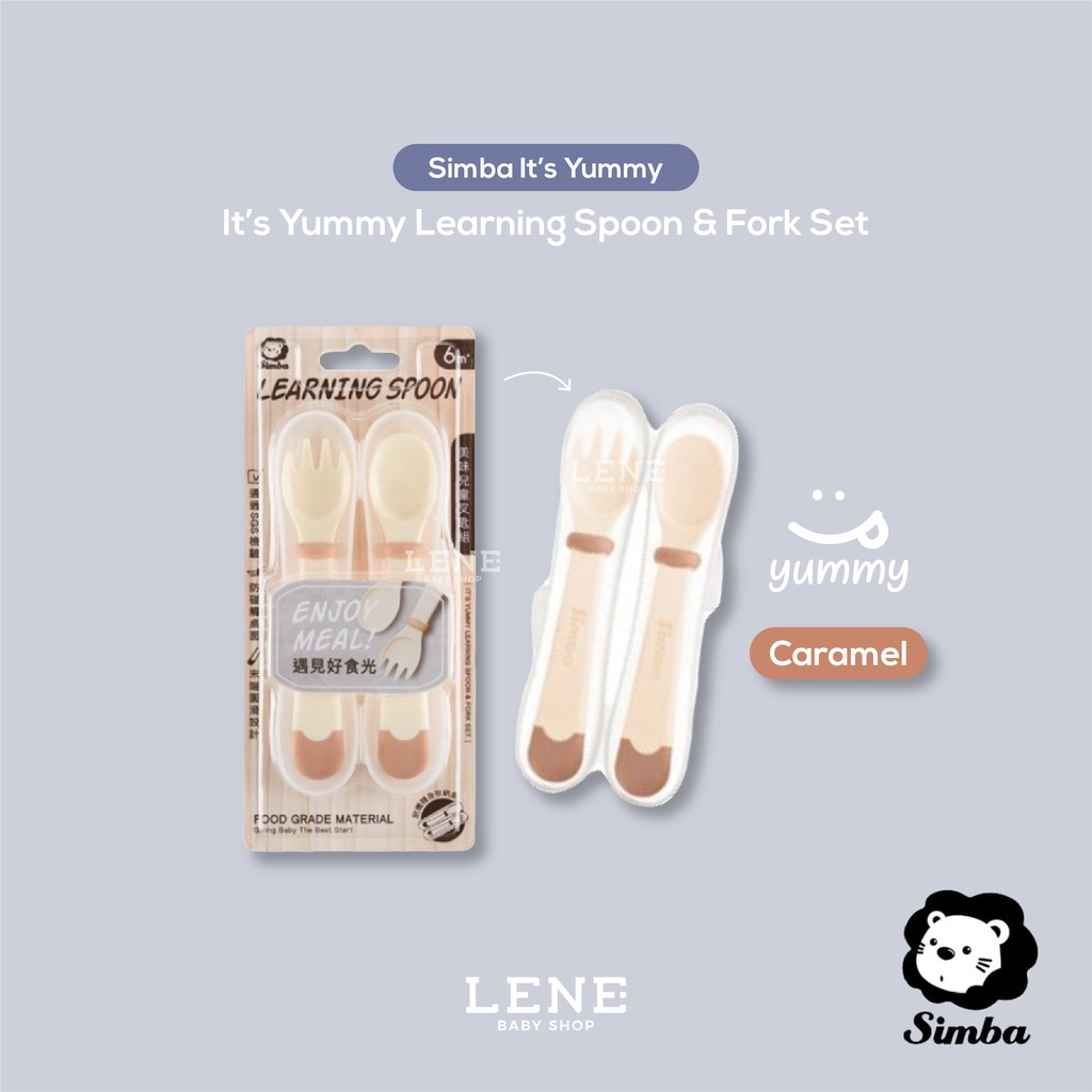 Simba Its Yummy Learning Spoon And Fork Set