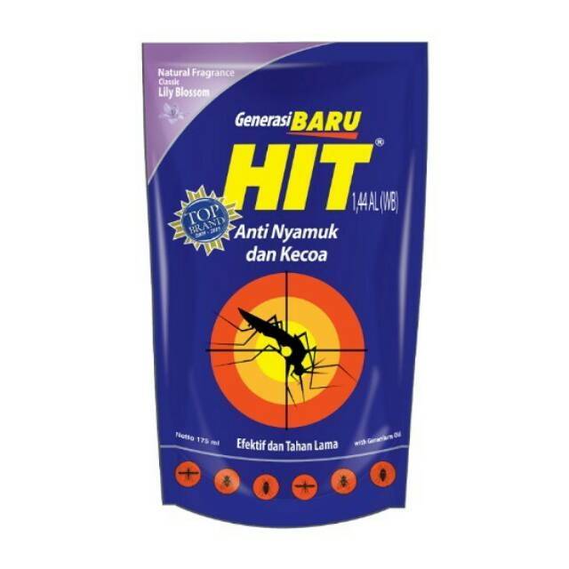 HIT SPRAY LIQUID POUCH 175ml