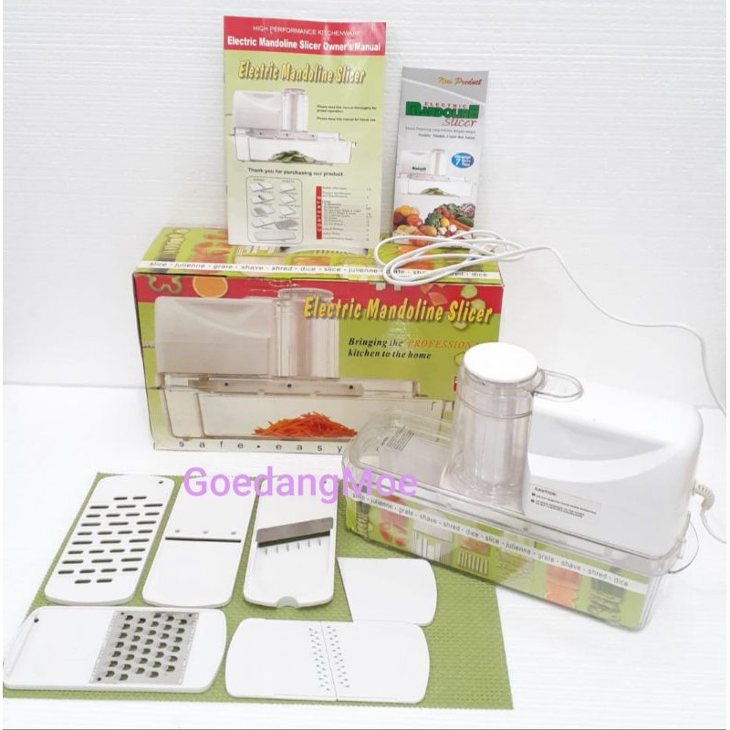 Electric Slicer Mandoline Premium 8in1