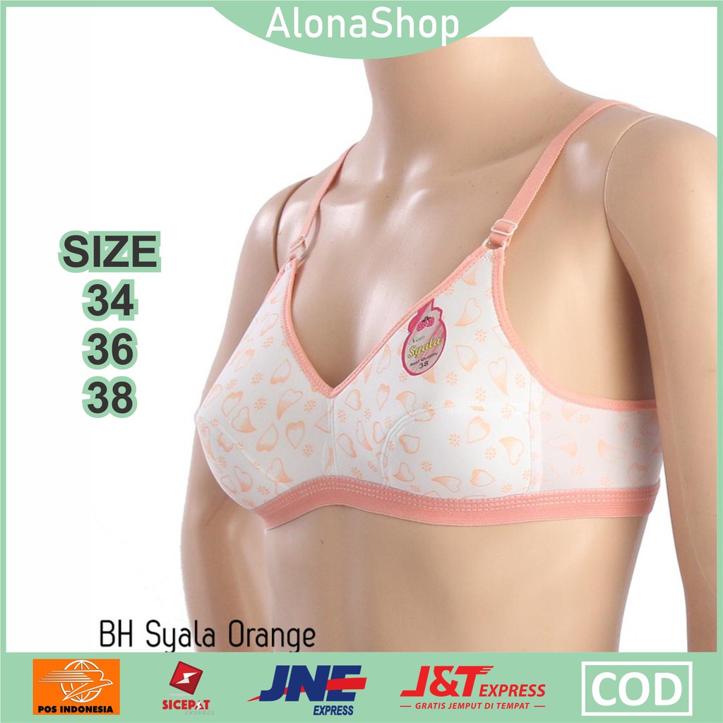 BRA BH TANPA BUSA SYALA BRA TANPA KAWAT KUTANG KATUN