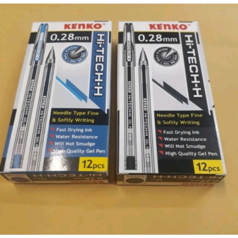 

Pulpen / Pen / Pena Hi-Tech Hi Tech Kenko 0.28mm (12pcs)